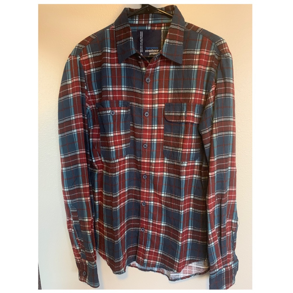 Terranova Streetwear Project Flannel Plaid Shirt